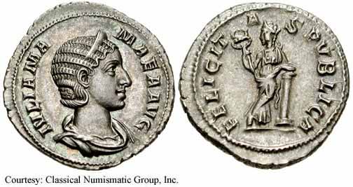 монета Древнего Рима