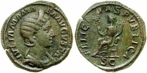 монета Древнего Рима