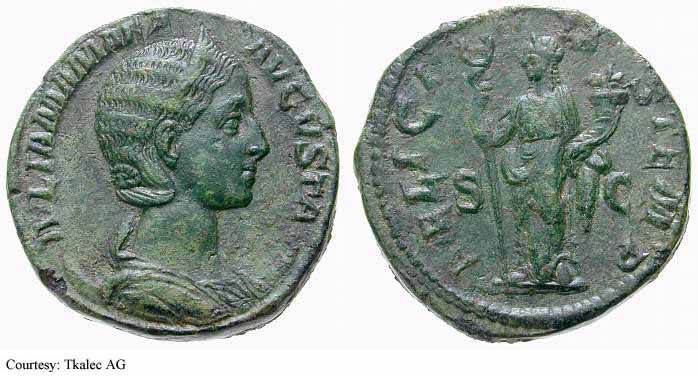 монета Древнего Рима