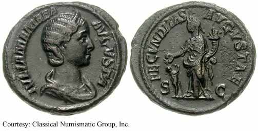 монета Древнего Рима