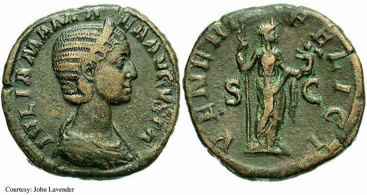 монета Древнего Рима