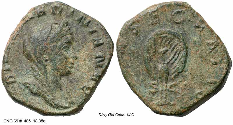 монета Древнего Рима