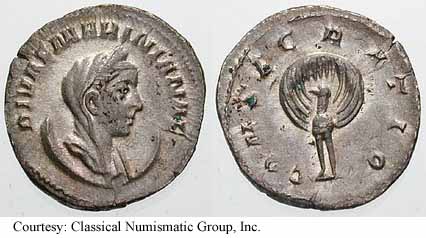 монета Древнего Рима