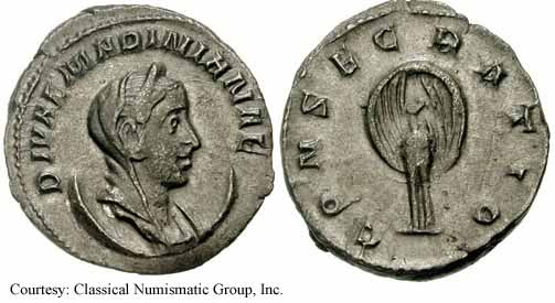 монета Древнего Рима