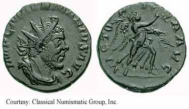 монета Древнего Рима