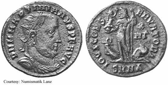 монета Древнего Рима