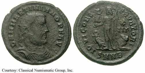 монета Древнего Рима