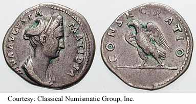 монета Древнего Рима