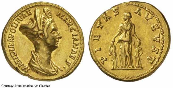 монета Древнего Рима