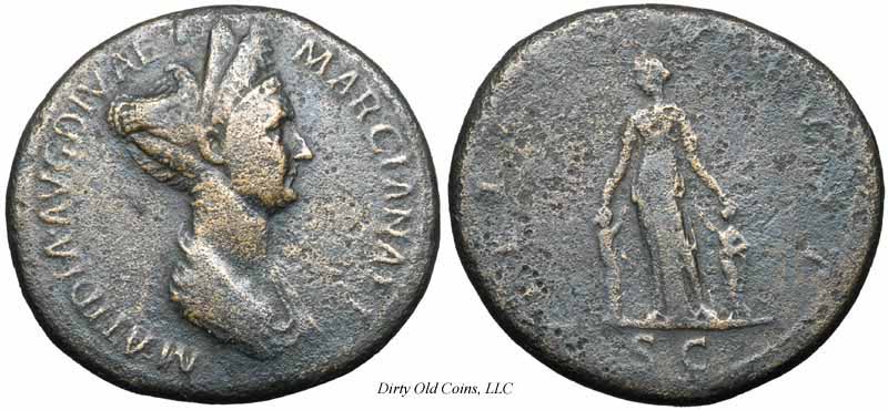 монета Древнего Рима