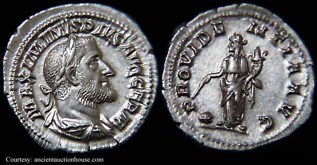 монета Древнего Рима