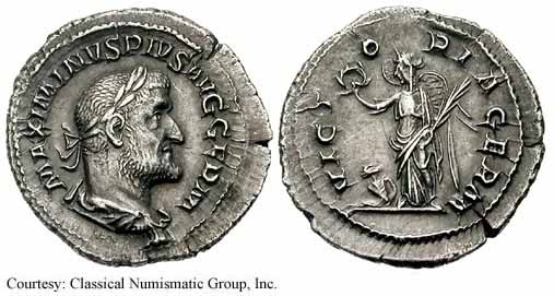 монета Древнего Рима