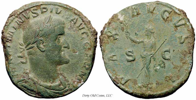 монета Древнего Рима