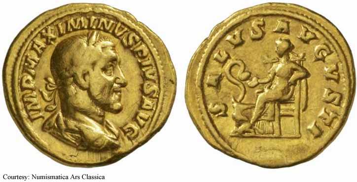 монета Древнего Рима