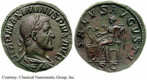 монета Древнего Рима