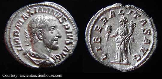 монета Древнего Рима