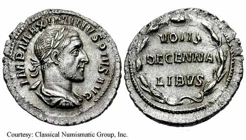 монета Древнего Рима