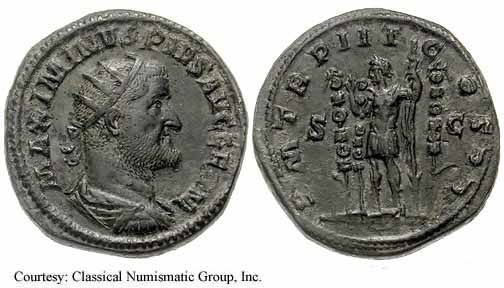 монета Древнего Рима