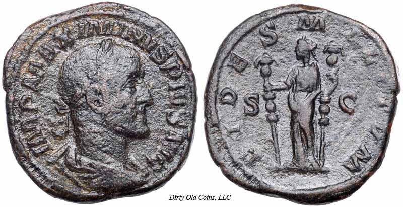 монета Древнего Рима