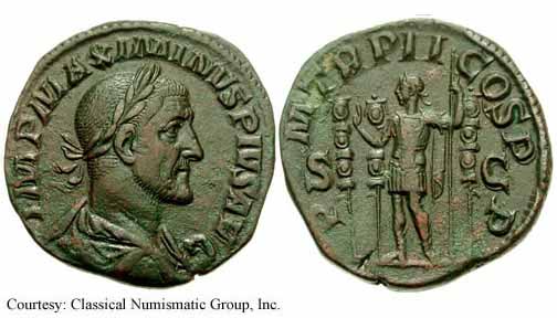 монета Древнего Рима