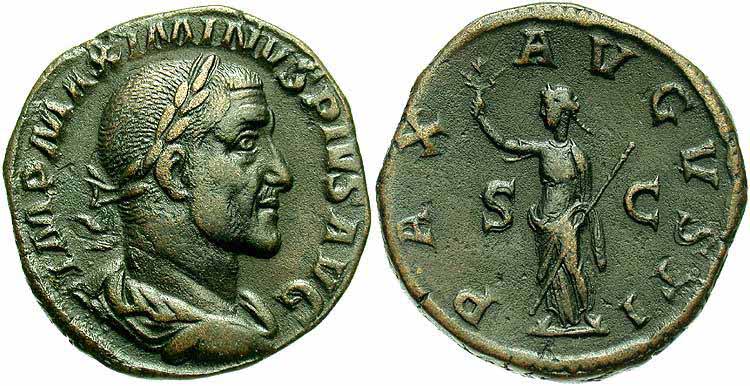 монета Древнего Рима