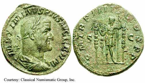 монета Древнего Рима