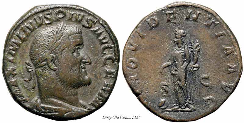 монета Древнего Рима