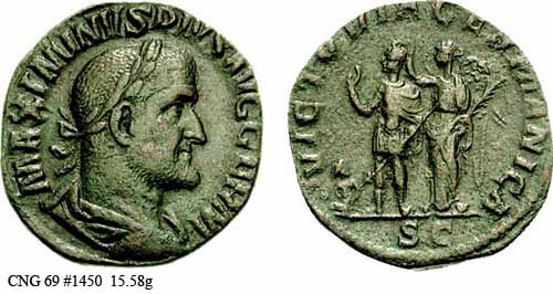 монета Древнего Рима