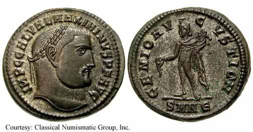 монета Древнего Рима