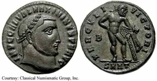 монета Древнего Рима