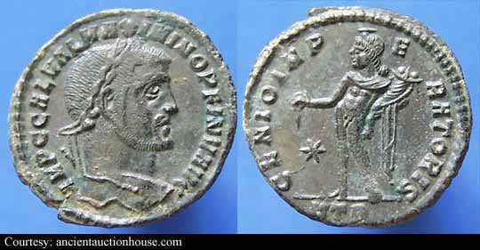 монета Древнего Рима