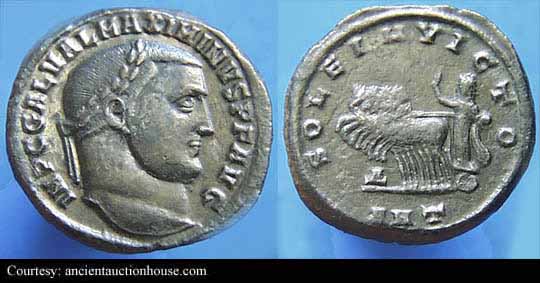 монета Древнего Рима