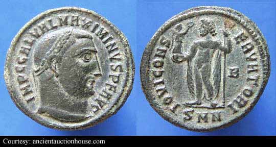 монета Древнего Рима