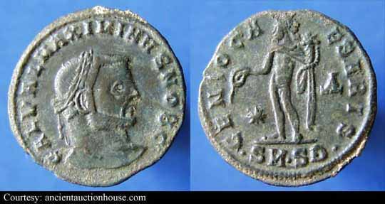 монета Древнего Рима