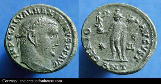 монета Древнего Рима