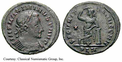 монета Древнего Рима