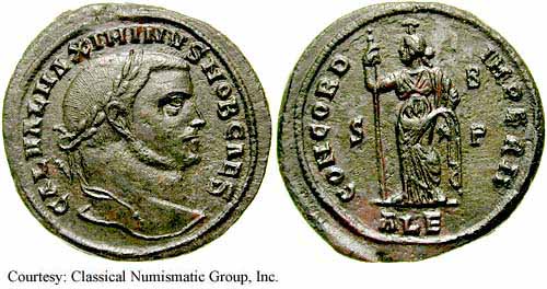 монета Древнего Рима