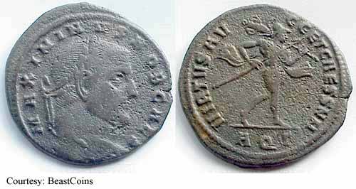 монета Древнего Рима