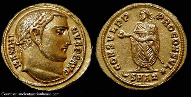 монета Древнего Рима