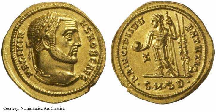 монета Древнего Рима