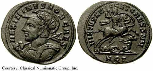 монета Древнего Рима