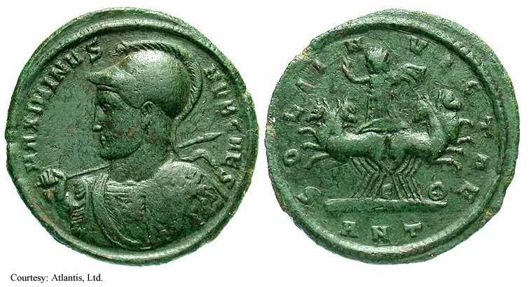 монета Древнего Рима