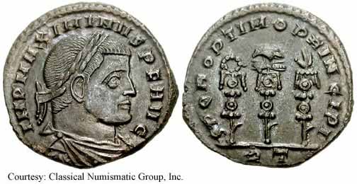 монета Древнего Рима