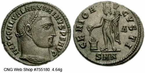 монета Древнего Рима