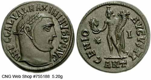 монета Древнего Рима