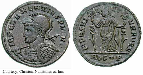 монета Древнего Рима