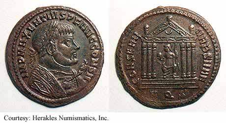 монета Древнего Рима