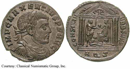 монета Древнего Рима