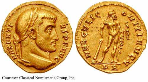 монета Древнего Рима