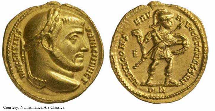 монета Древнего Рима